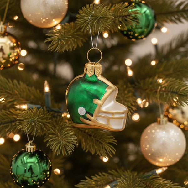 American Football Helmet Christmas Ball XS
