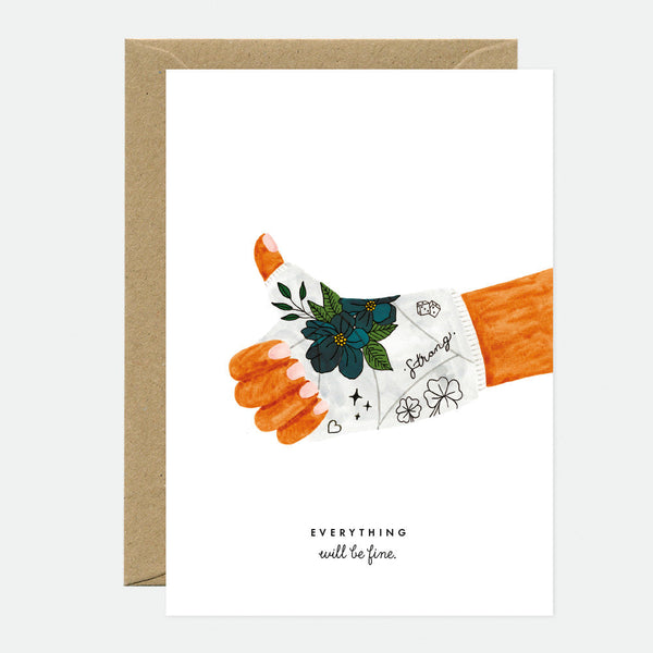 Everything will be fine - Greeting Card
