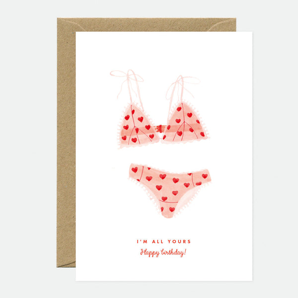 Sexy Underwear - Greeting Card