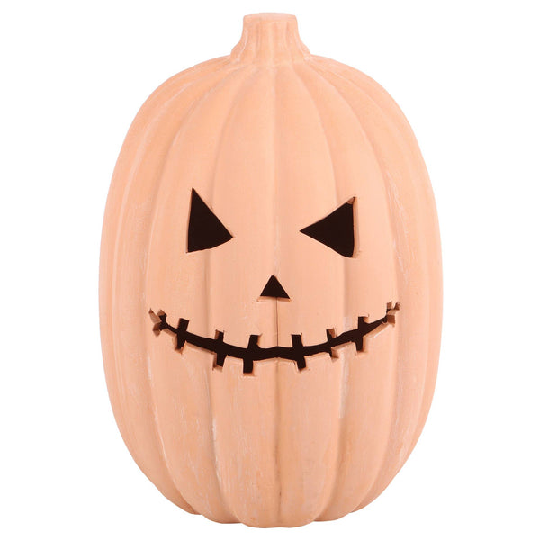 Terracotta Pumpkin Halloween Decoration