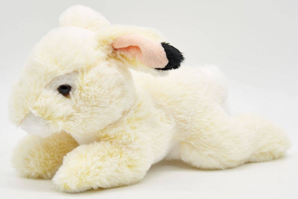 Lapin, super doux (jaune marbré) - peluche Uni Toys
