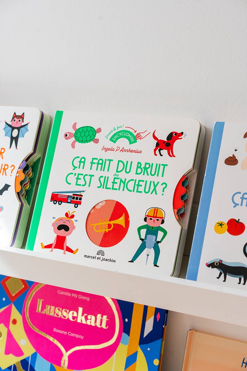 Livre Enfant « ÇA FAIT DU BRUIT OU C'EST SILENCIEUX ? »