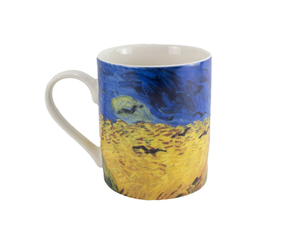 Mug Van Gogh - Champ de blé avec corbeaux, Auvers