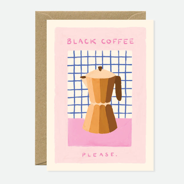 Black Coffee - Carte de vœux