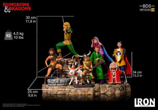 Sheila Statue - Dungeons & Dragons - Art Scale 1/10 - Iron Studios
