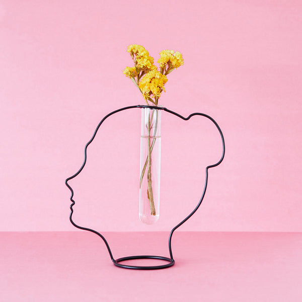 Vase Lady Silhouette
