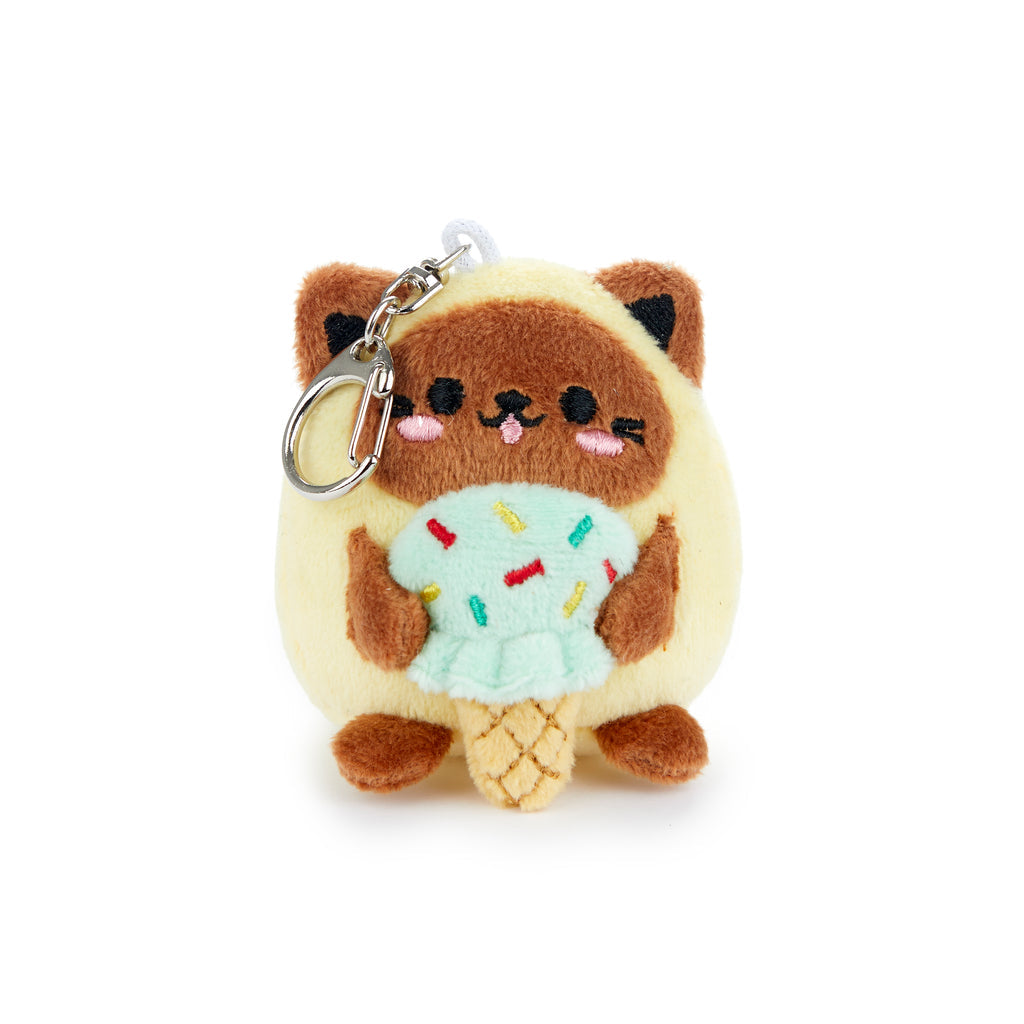 Porte-clés Fluffy Kawaii Minty