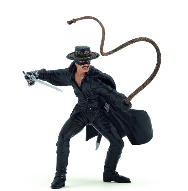 Figurine Zorro au fouet Papo - personnage historique