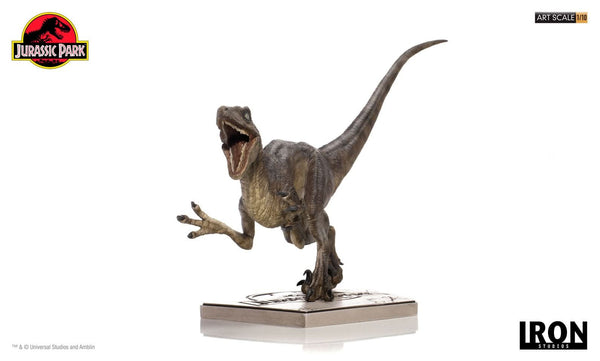 Velociraptor Attack Statue - Jurassic Park - Art Scale 1/10