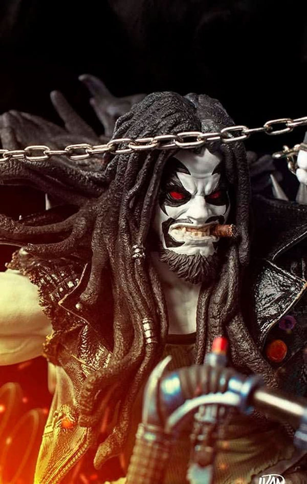 Lobo 1/6 Diorama Statue - By Ivan Reis - DC Comics