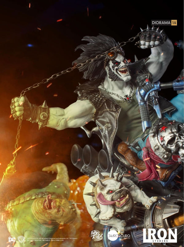 Lobo 1/6 Diorama Statue - By Ivan Reis - DC Comics