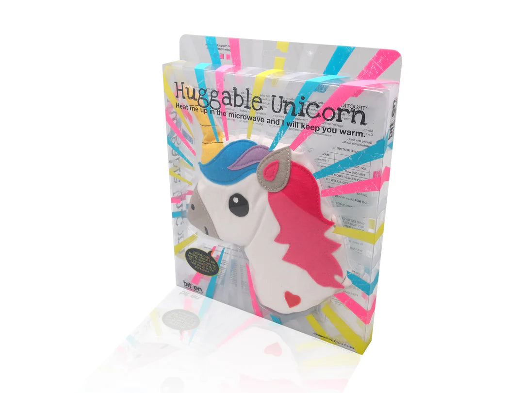 coussin chauffant tete de licorne caline bitten