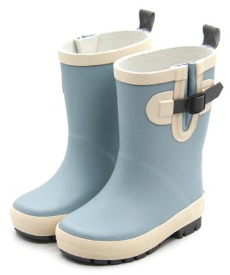 Follow the Duck: BOTTES EN CAOUTCHOUC taille: 34, vieux bleu