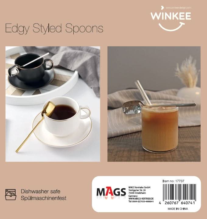 Cuillères Edgy – Set de 4