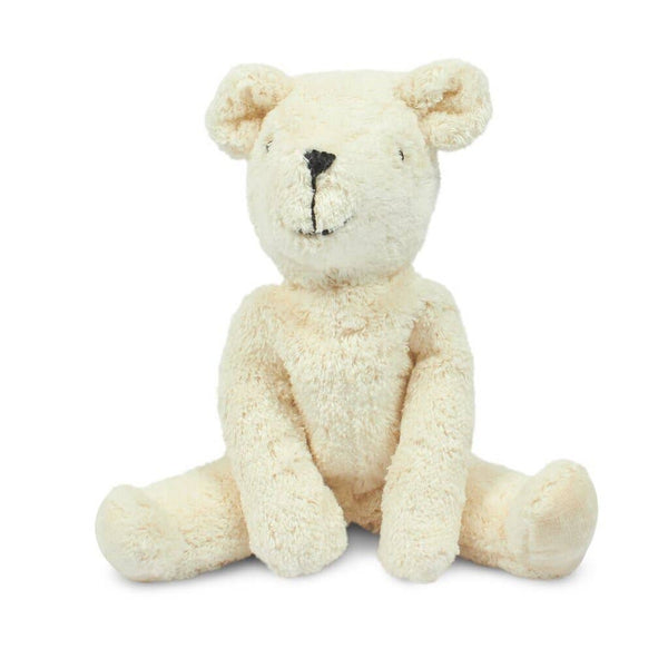 Small Bear Puppet Plush Toy | White