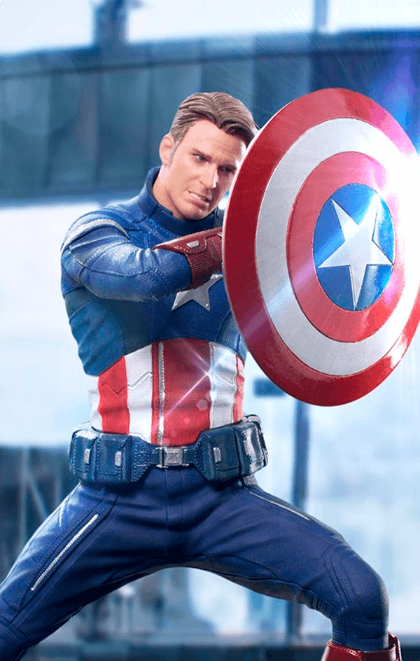 Captain America 2023 Statue - Avengers: Endgame - BDS Art Scale 1/10