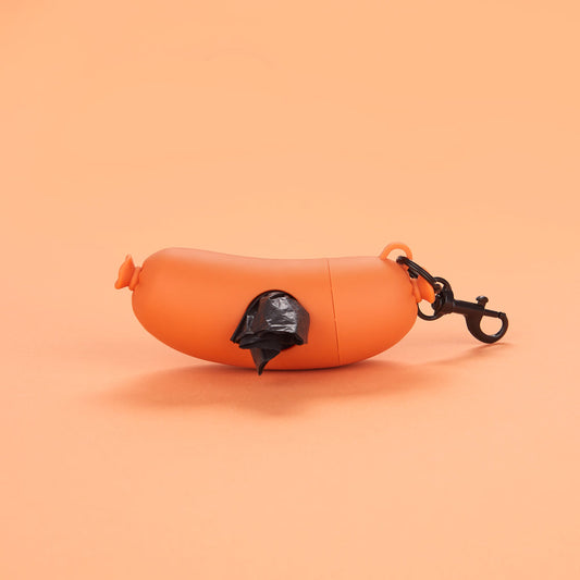 Distributeur de sacs à crottes Hot Dog