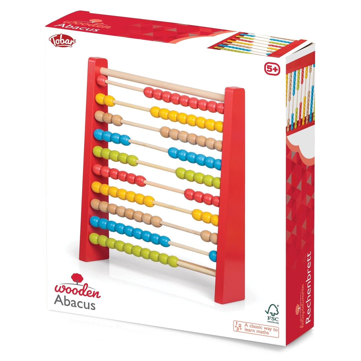 Wooden abacus
