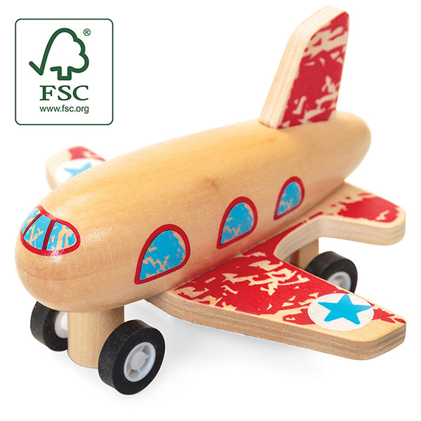 WOODEN RETRACTABLE AIRCRAFT