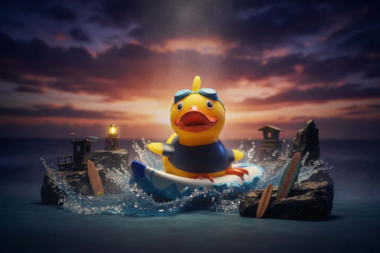 Canard Surfeur