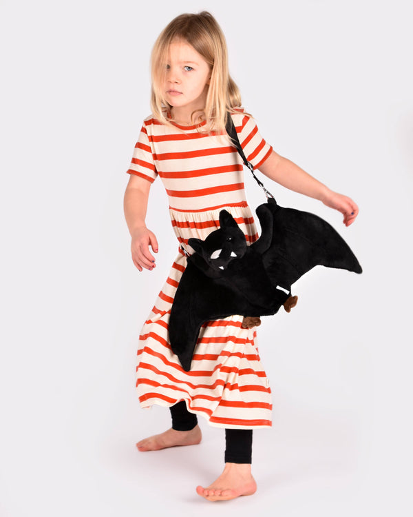 Bat bag with 2 pockets and adjustable 50 cm shoulder strap