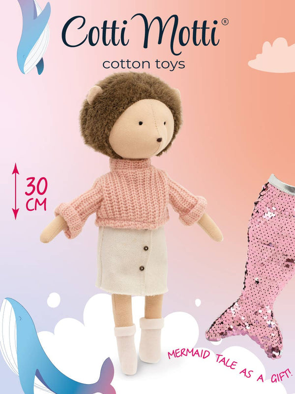 Henry the Hedgehog Plush Toy: Denim Skirt 29 cm 0+