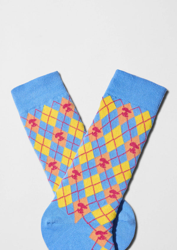 BeSnoopy Diamonds Blue Organic Cotton Socks