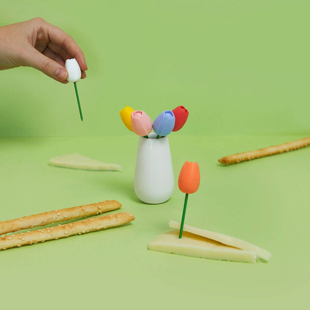 Tulip appetizer fork