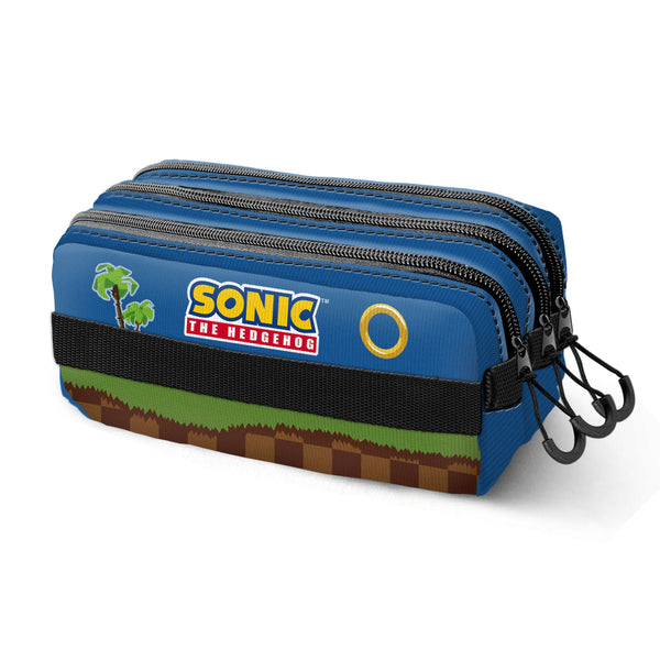 Trousse Triple Trick FAN 2.2 Sonic the Hedgehog « Greenhill »