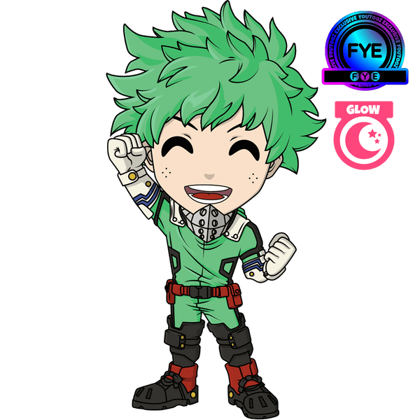 Glow In The Dark Izuku Midoriya