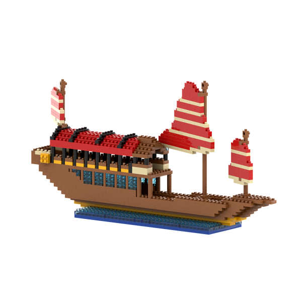 BRIXIES Large Dragon Boat