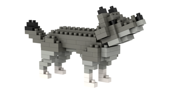 BRIXIES Wolf Dark Grey