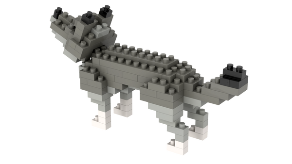 BRIXIES Wolf Dark Grey