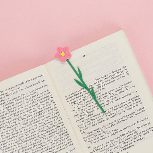 Marque-page Rose sauvage