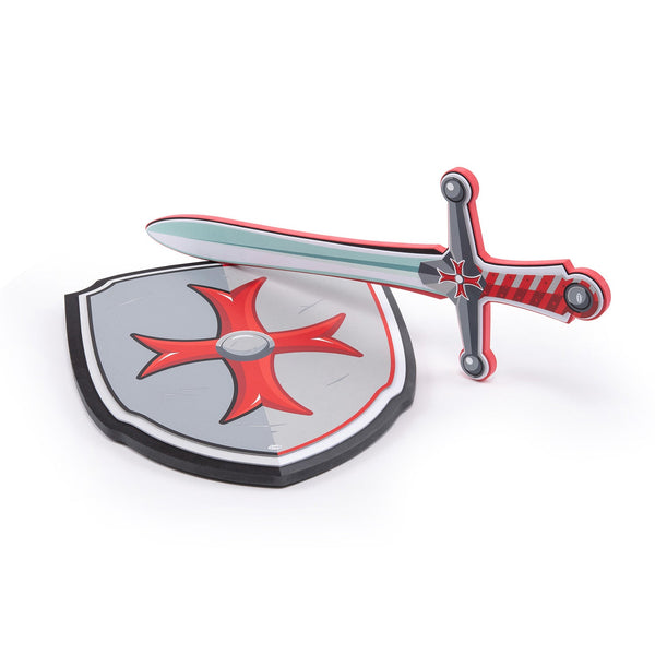 Bouclier Croix de Malte Papo - accessoire de déguisement
