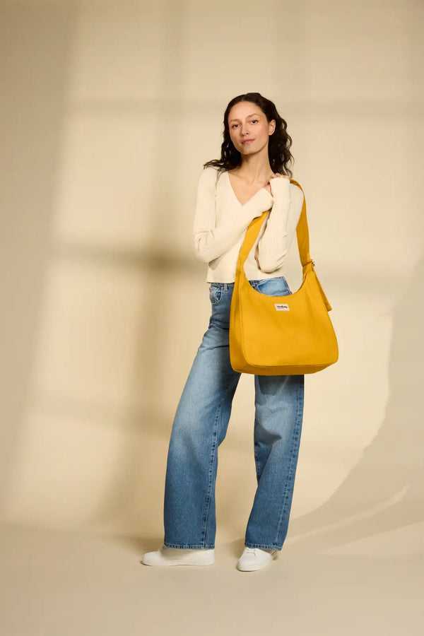 Claire Saffron Hobo Bag