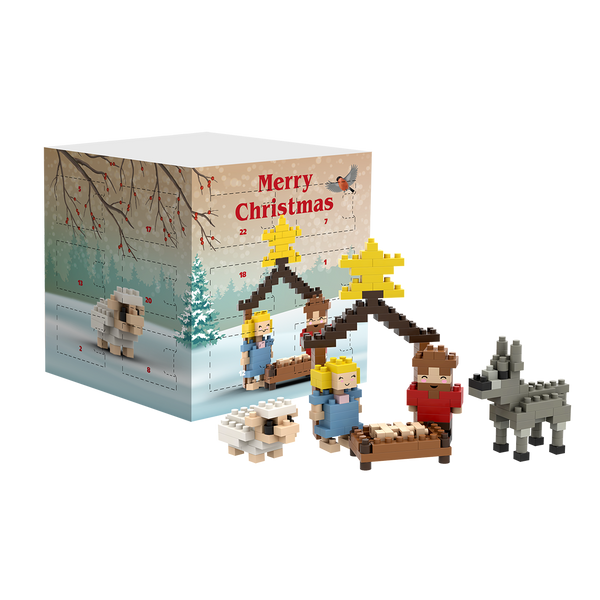 BRIXIES Advent Calendar Nativity Scene