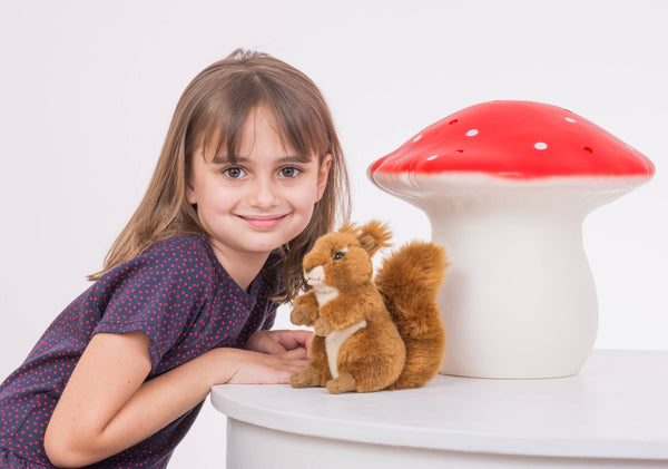 Peluche Écureuil Roux – 17 cm - Teddy Hermann