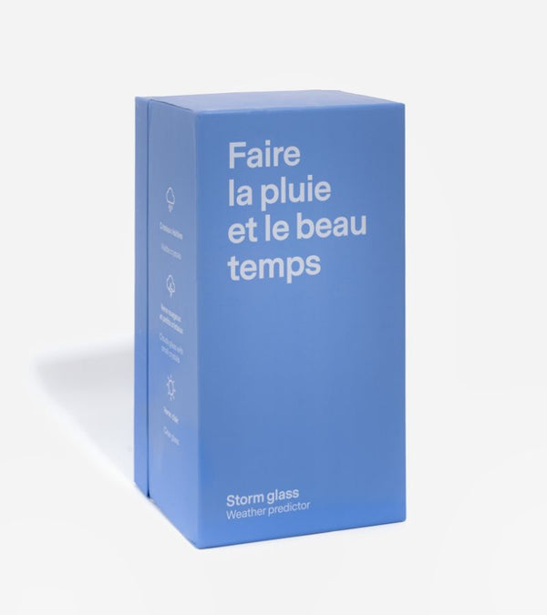 Storm glass - Weather prediction