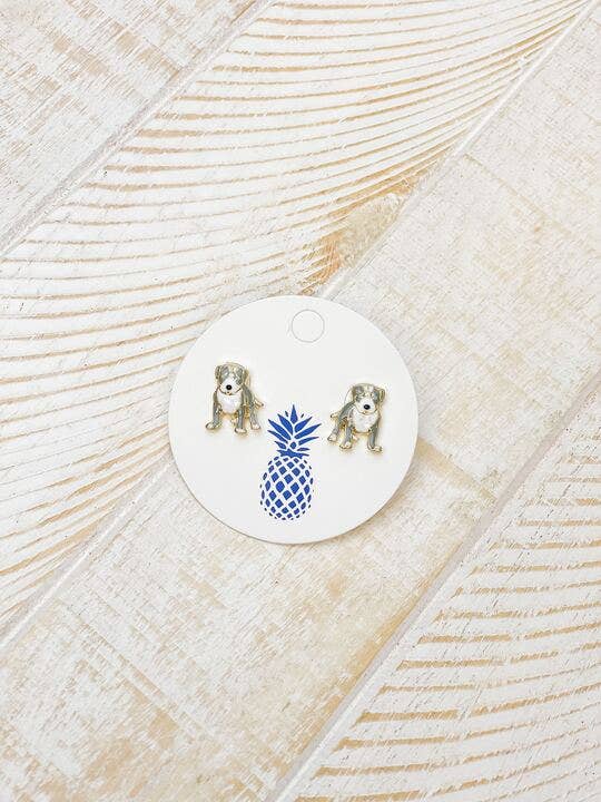 Pitbull earrings