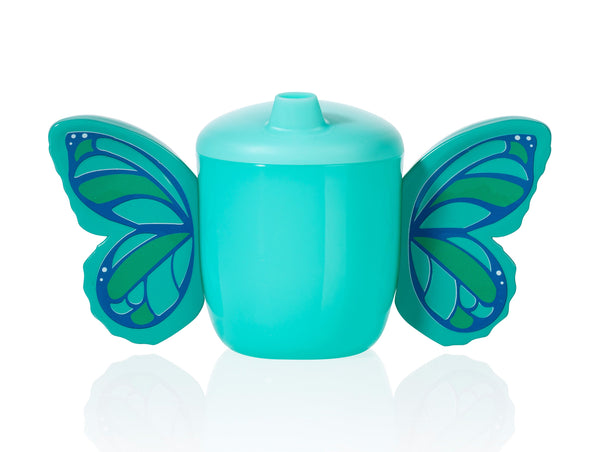 Butterfly Sippy Cup Green Bitten – Gobelet enfant original