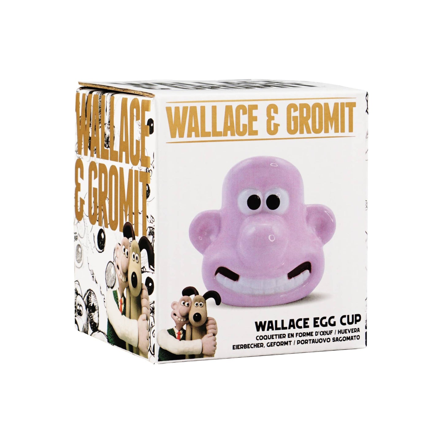 Wallace & Gromit egg cup - Wallace