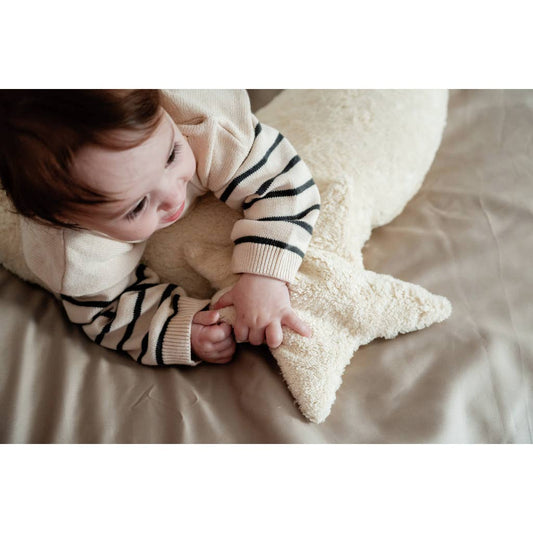 Coussin chauffant étoile | jaune clair