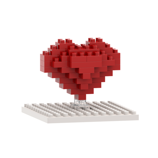 BRIXIES Postcard Heart