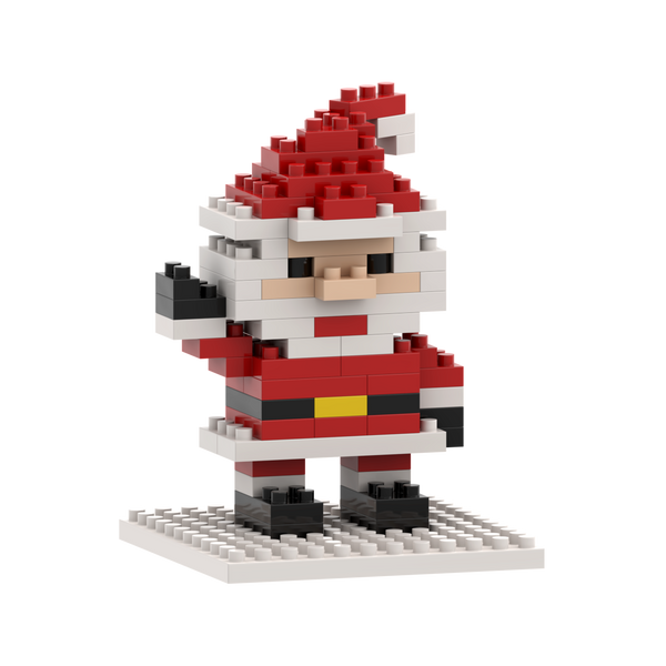 BRIXIES Postcard Santa Claus