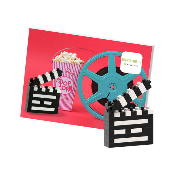 BRIXIES Clapperboard Postcard