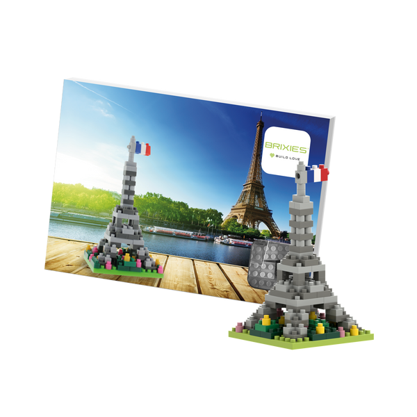 BRIXIES Postcard Eiffel Tower