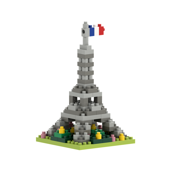 BRIXIES Postcard Eiffel Tower