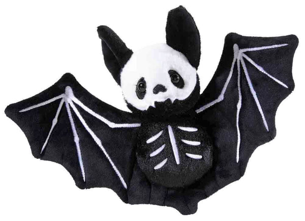 Halloween-Fledermaus Skeletoni Plüschtier - 20 cm