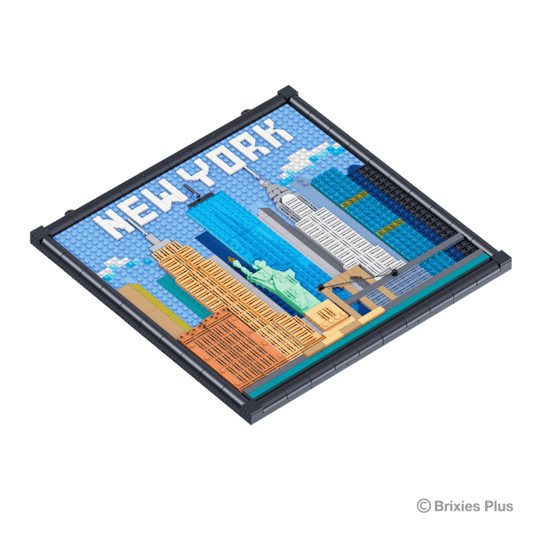 BRIXIES Plus New York Skyline